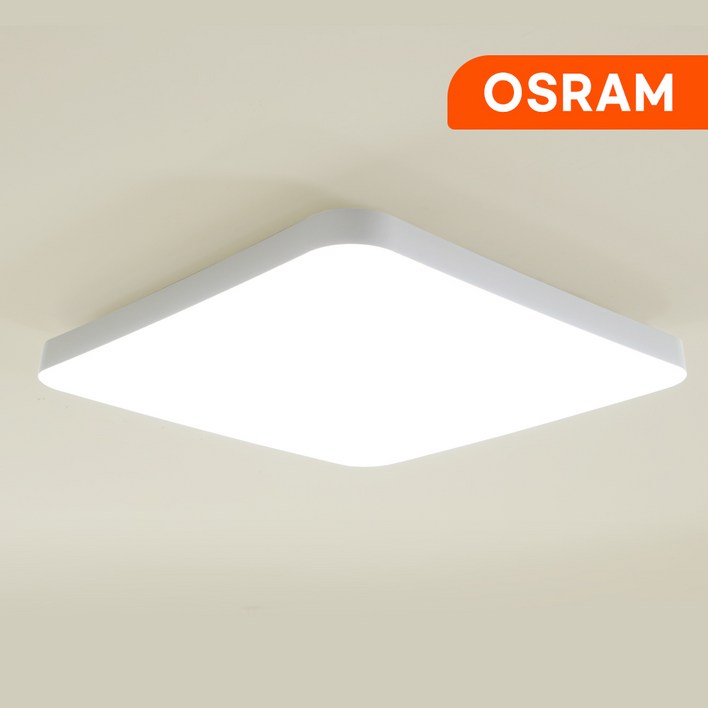 오스람 LED 정품칩 플리커프리 방등 60W 화이트 방조명