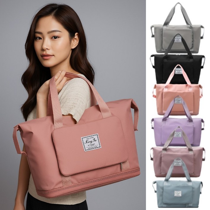 릴로이 보스턴백 여행용 캐리어 보조가방 확장형