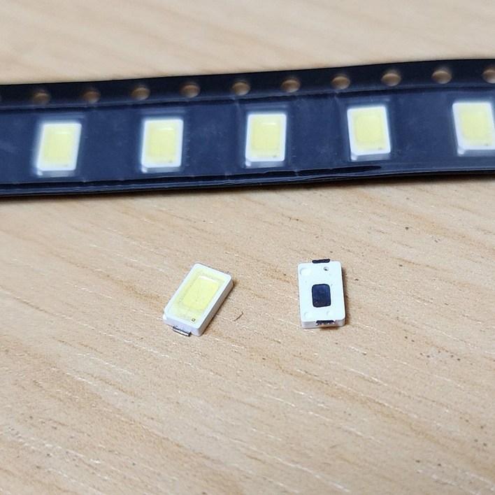 5730칩LED 주광색 LED 6000k 100알 전등수리 방등수리