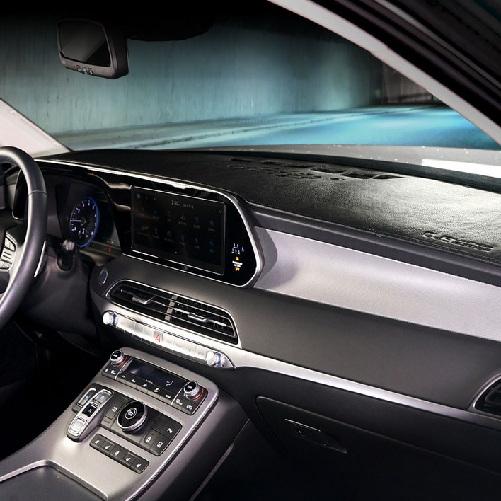 DUB 레더에디션 가죽 대쉬보드커버 전차종, 브라운