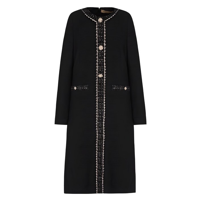 크로커다일 레이디 H라인 트위드 원피스 CLCWOP301