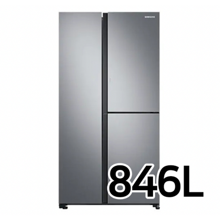 삼성 양문형 냉장고 3도어 RS84T5081SA 846LEL