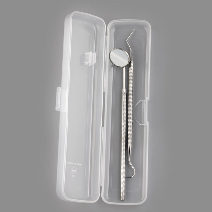 의료용 셀프 치석제거기+치경 A세트 치석제거 스케일링 치아관리, 1개