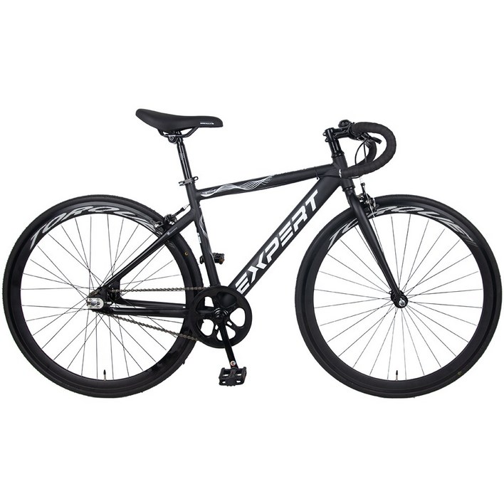 프리기어완전조립 2025 삼천리자전거 엑스퍼트 700C 알루미늄 프레임 픽시 자전거, 164cm, 1개, 440화이트