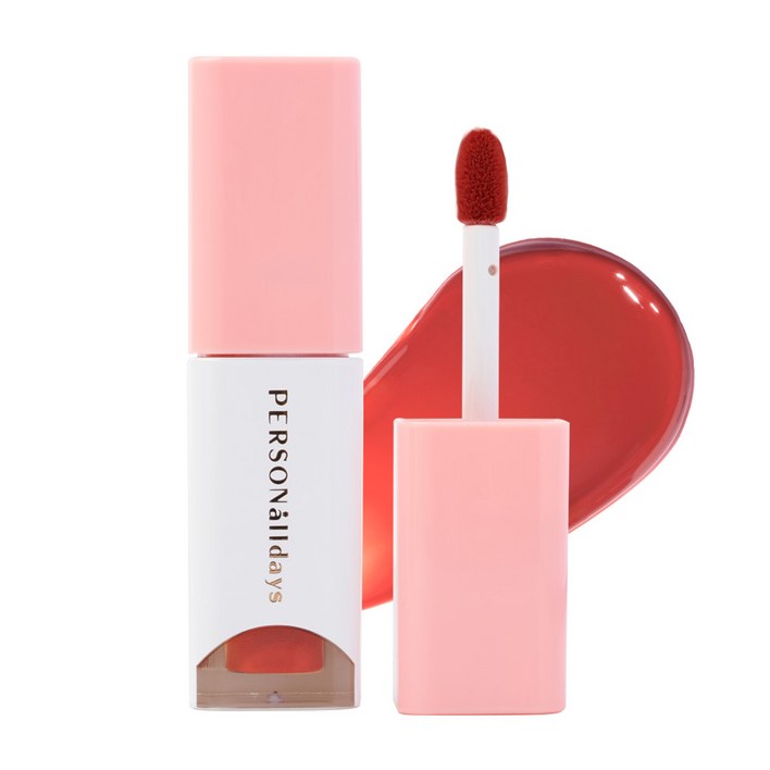 퍼스널데이즈 립 틴트  글로스 시리즈 4종 중 택 1, 1개, 4.5g, 11.스프링 썬셋 코랄