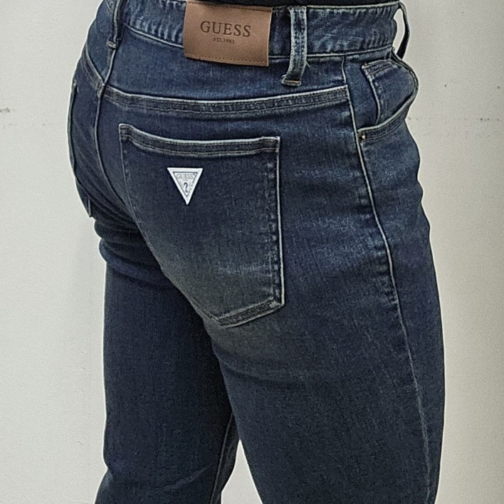 백화점 정품 게스 남성 베이직 슬림 스트레이트 다크블루 데님 청바지 DBL 진청 백화점 정품 게스 남성 베이직 슬림 스트레이트 다크블루 데님 청바지 DBL 진청
