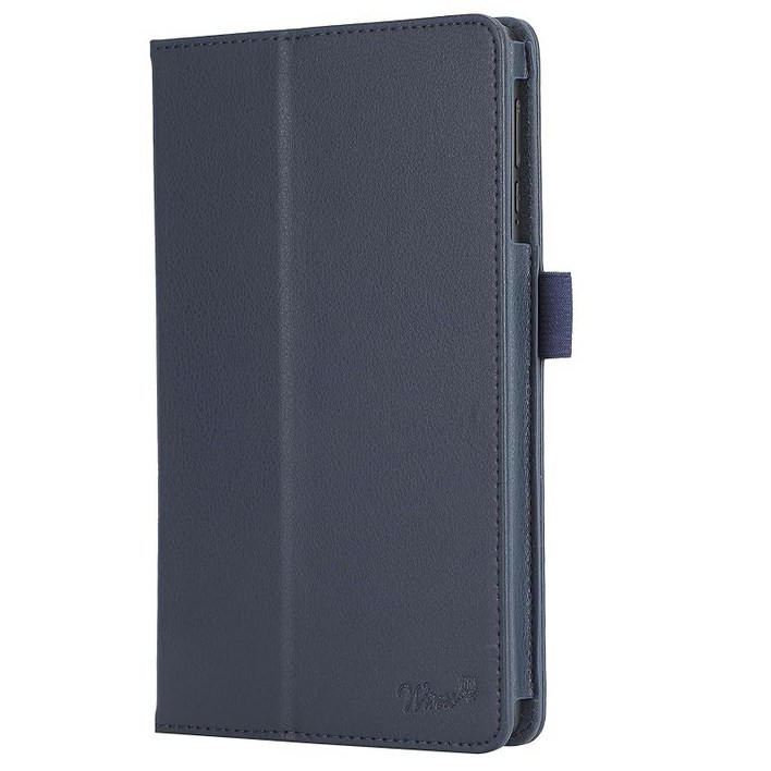 wisersaiwatab AB8 JA3TBA0802 전용 태블릿 케이스 다크 블루 8.0인치 지원 터치펜보호필름 포함스탠드 타입 태블릿 커버 2023 신형