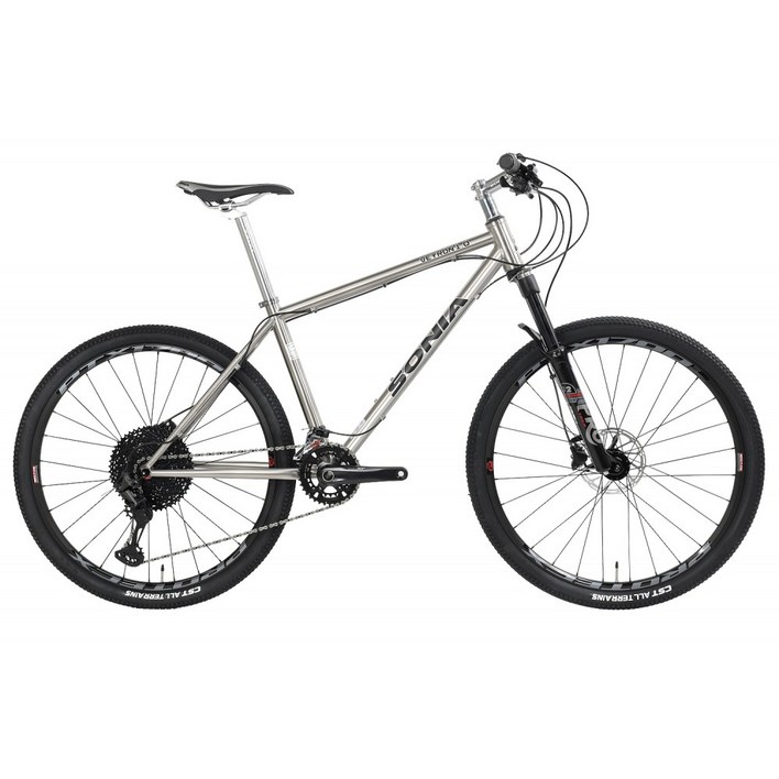 소니아 베이론1.0 시마노XT 티타늄 MTB 자전거, 1개, 170cm, 16인치