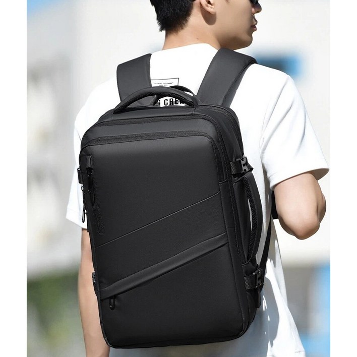 융풍 백팩 대용량 백팩 출장용 확장형 여행용 출장용 노트북 백팩