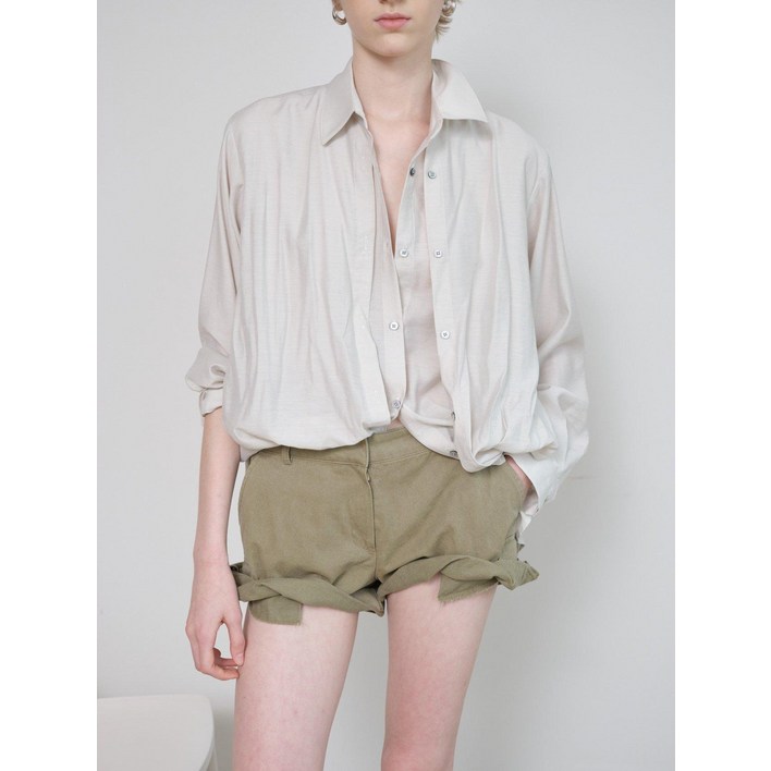 런던플랏 리본 타이 블라우스 3color 25FW