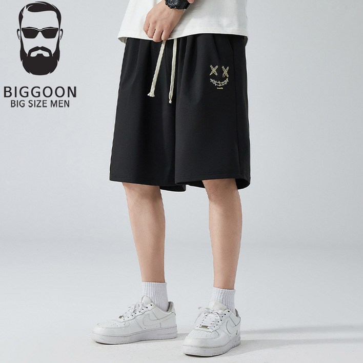 빅군 그리트 반바지 남성용 빅사이즈 바지 2XL6XL