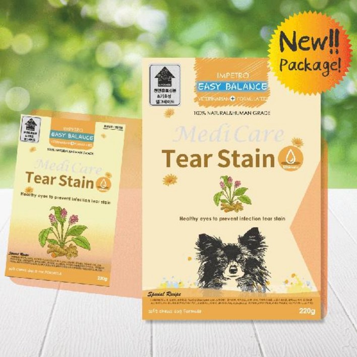 이지발란스 티어스테인 얼티밋 220g 강아지 눈물 영양제