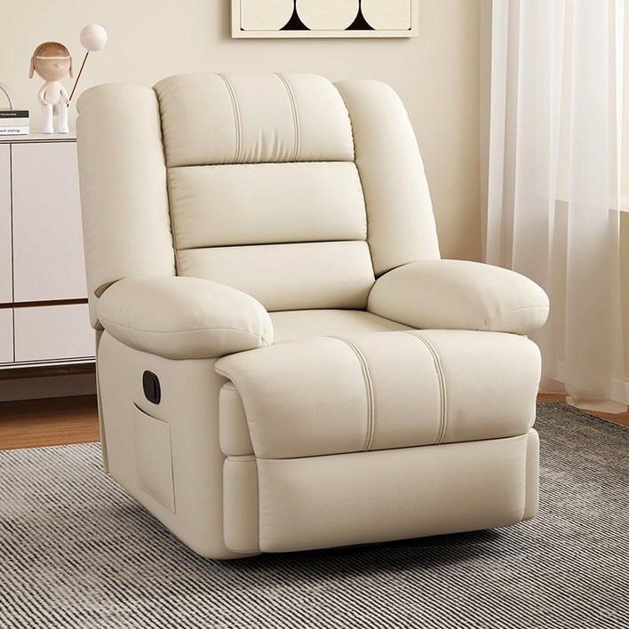1인 싱글 리클라이너 안마의자 체어 전기 마사지 거실 사무실 거실용