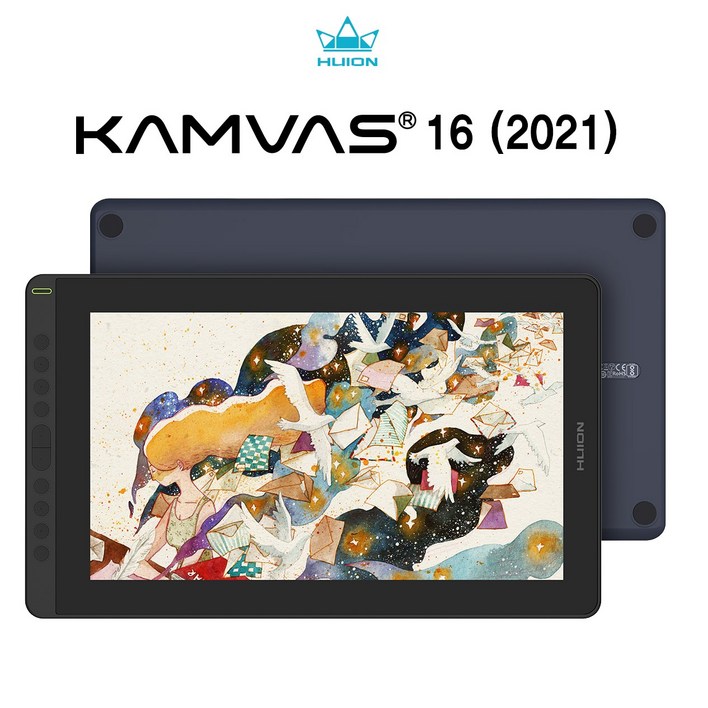 휴이온 KAMVAS 16(2021) 16인치 FHD액정타블렛, 단일색상