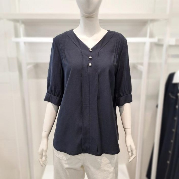 프렐린주파크랜드 HC03 브이넥 블라우스 RBB252280 38776832