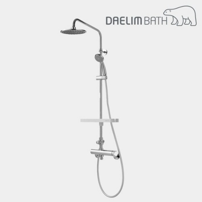 대림바스 DLB6211 선반형 레인 샤워 욕조 해바라기 수전 3WAY DLB6211 A9039별도옵션구매