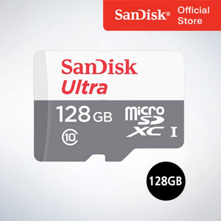 샌디스크코리아 공식인증정품 마이크로 SD카드 SDXC ULTRA 울트라 QUNR 128GB 샌디스크코리아 공식인증정품 마이크로 SD카드 SDXC ULTRA 울트라 QUNR 128GB