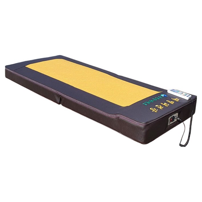 NEW 두타 안마 매트 혜성의료기 패밀리건강 HS770B 온열 안마기 한의원 물리치료 마사지기, 밤색, 패밀리 10 안마봉10봉