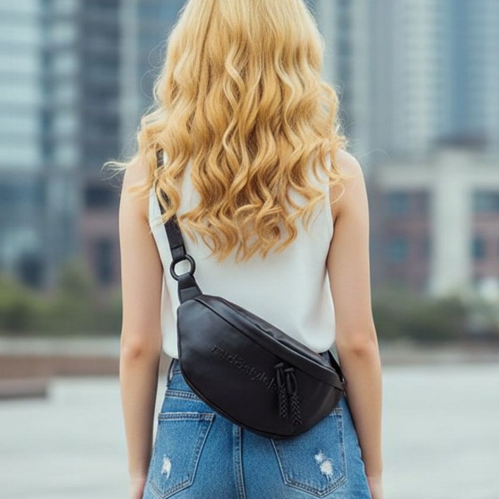 뚜비즈 반달 캐쥬얼 여행용 크로스백 슬링백 메신저백 힙색 가벼운 가방