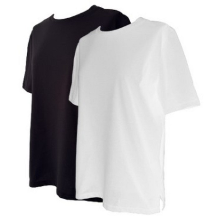 에이엠엘 기능성 쿨 티셔츠 2장 세트 남여공용 냉감 아이스 반팔티