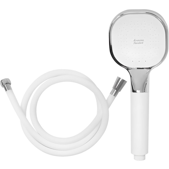 아메리칸스탠다드 스마트 핸드 샤워기  미리내 PVC 튜브형 샤워호스 1.5m, 1개, 화이트