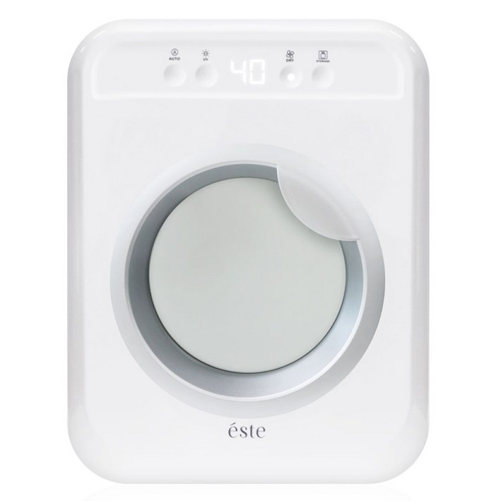 에스테 UV LED 젖병 소독기 LSBE709B, 화이트, LSBE709B