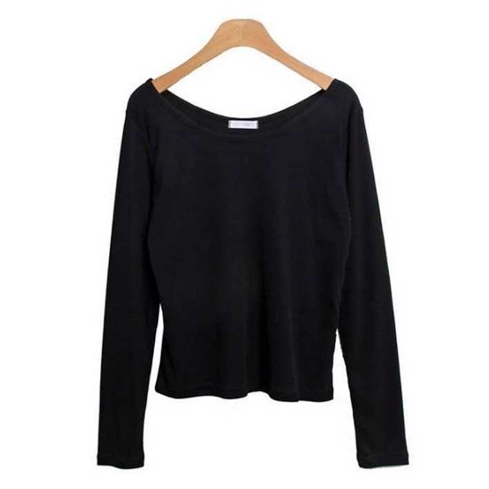 린다샵 여성용 로타에 유넥 소프트 잔골지 긴팔 티셔츠 cpt15624k47