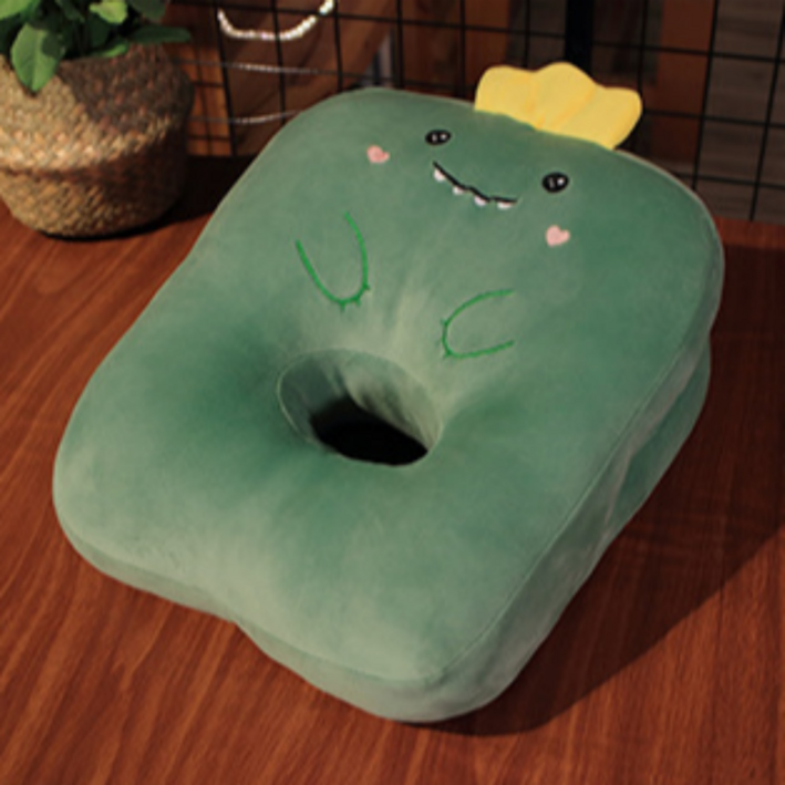 책상 사무실 낮잠 베개 쿠션, 공룡