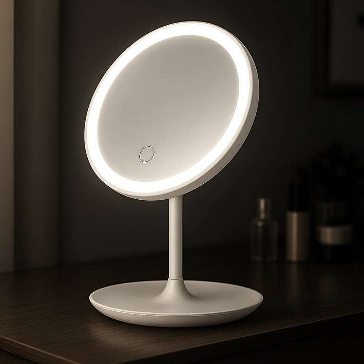 코지웰 LED 탁상거울 스마트 조명 IP1003