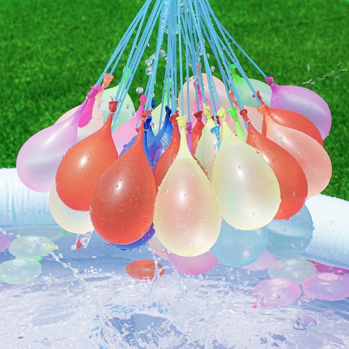 인블룸 물풍선 제조기 555개 다발 KC어린이안전인증, 랜덤 발송, 1세트