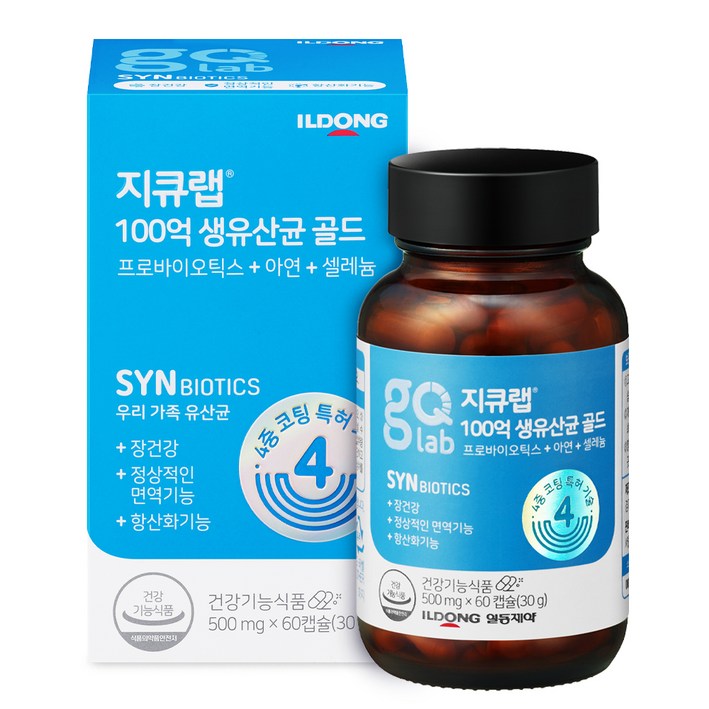 지큐랩 100억 생유산균 골드 지큐랩 100억 생유산균 골드