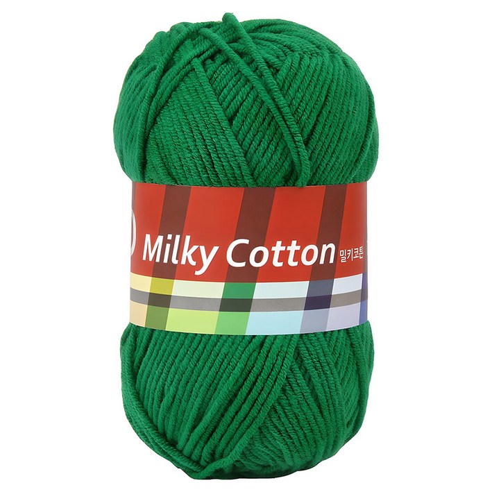 브랜드얀 밀키코튼 레드라벨 뜨개실
