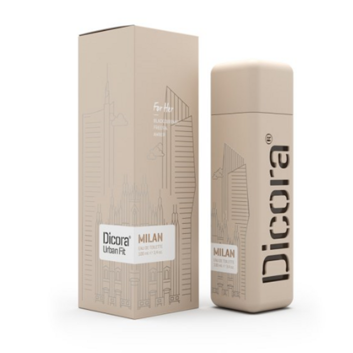 디코라 어반핏 밀라노 오 드 뚜왈렛, 100ml, 1개