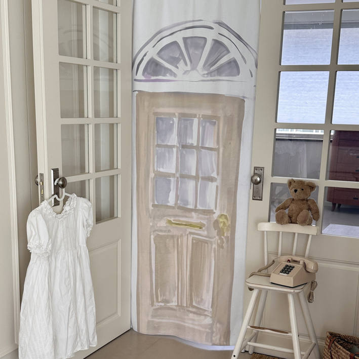 어스비 빈티지페인팅 가리개 커튼 세트