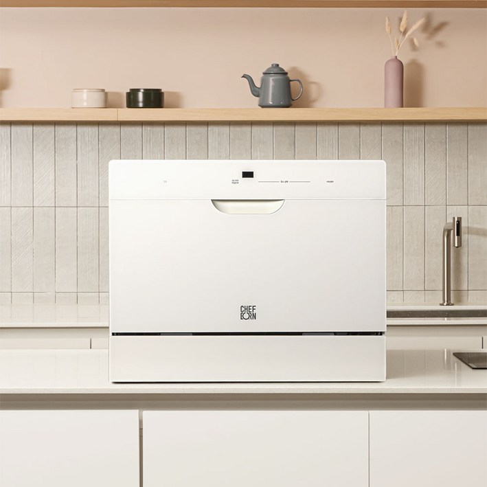 쉐프본 워시폴8화이트라벨 무설치 무타공 식기세척기