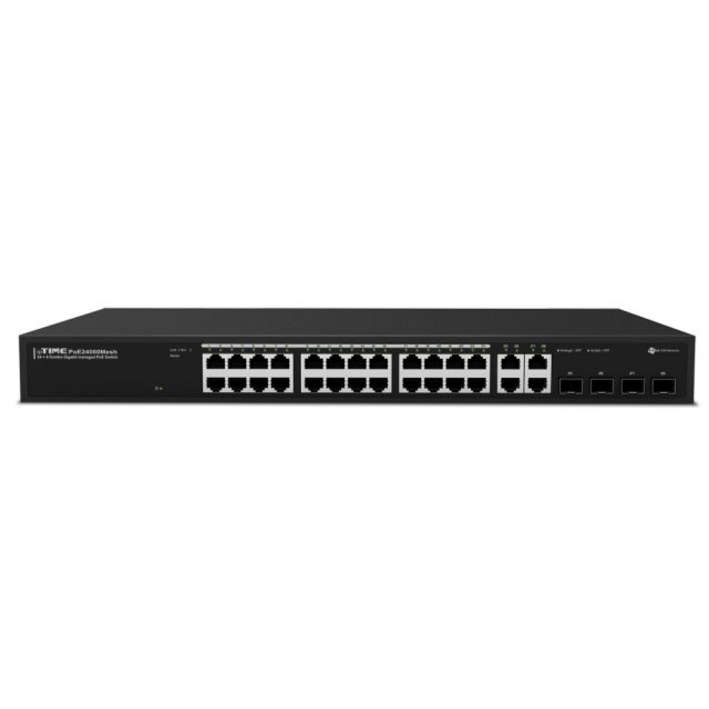 ipTIME 24포트 기가비트 스위칭허브, POE24000mesh, 1개