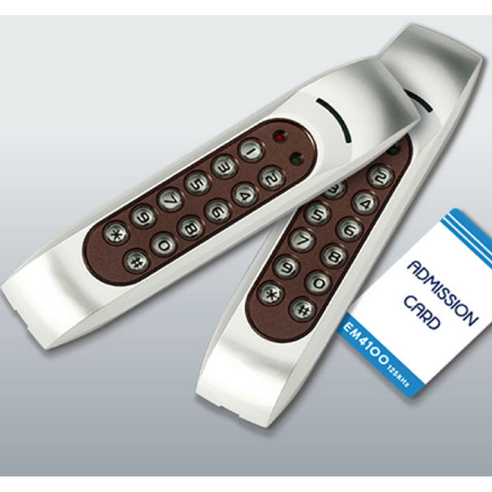 리츠엔 RC300 방수형 자동문 번호키 도어락 카드키 가능