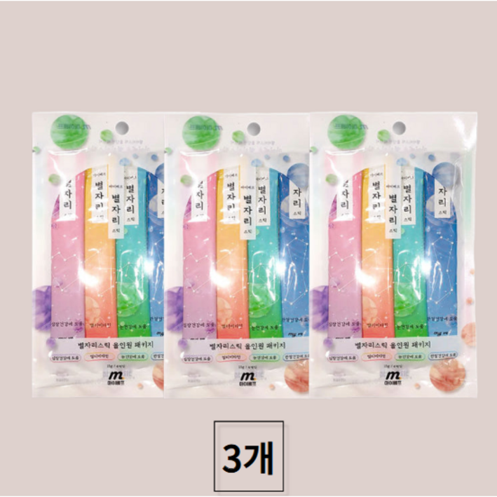 마이베프 별자리스틱 고양이 기능성 츄르 60g 3개세트(총3개)