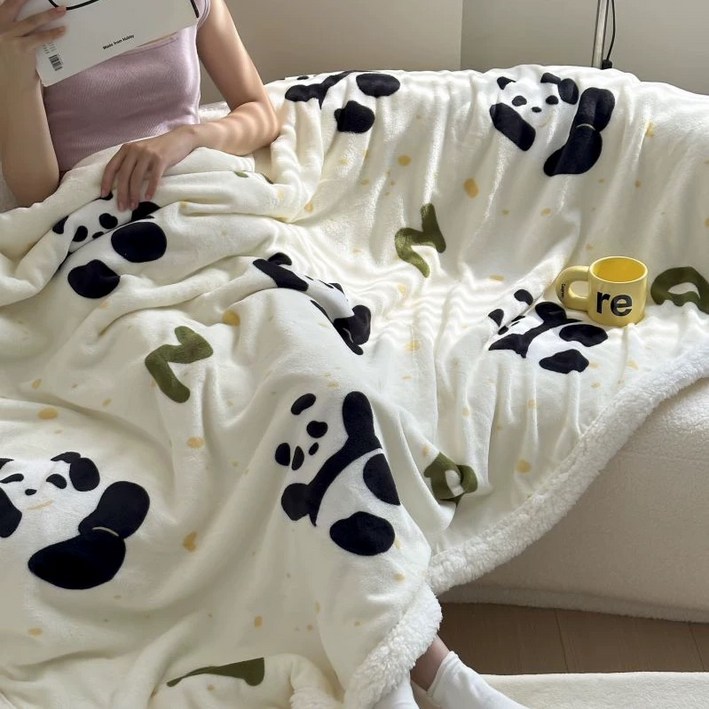 헤디야 고밀도 극세사 두꺼운 양털 담요