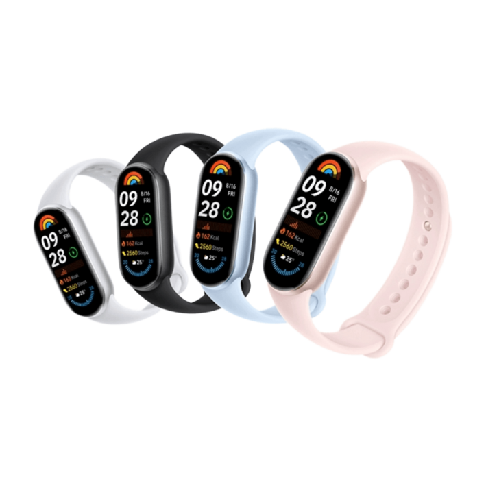 샤오미 미밴드9 스포츠 피트니스 방수 수면 심박수 스마트워치 NFC