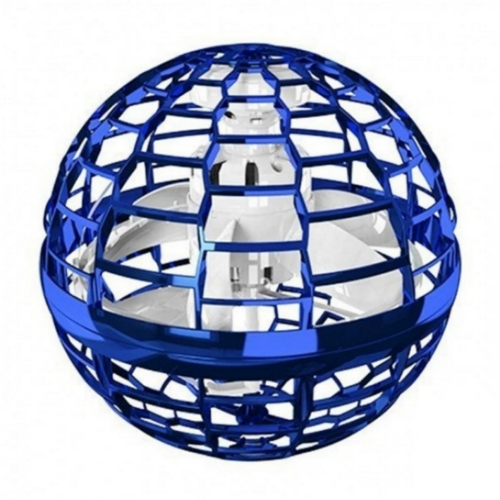 혼자서도 잘 놀아!날아라 뱅뱅볼 플라잉 스피너 부메랑볼,KC정품인증 장난감, 블루, 1개