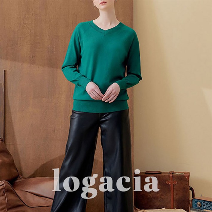 logacia 로가시아 가을 소프트 젤리 니트 풀오버 1종