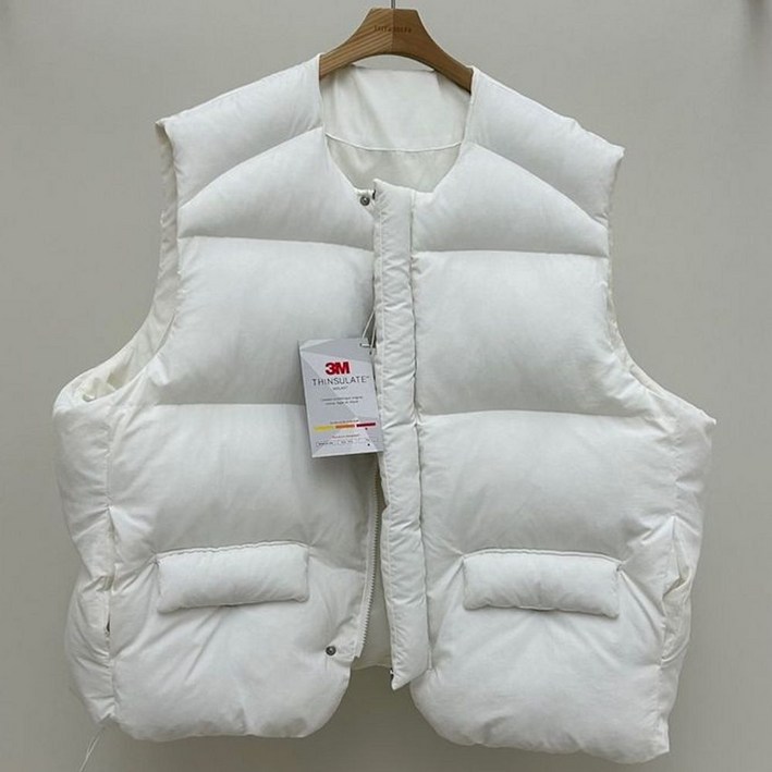 3M 신슐레이트 모던 패딩조끼 2color 화이트 아이보리 블랙 빅사이즈 조끼 패딩 3M 신슐레이트 모던 패딩조끼 2color 화이트 아이보리 블랙 빅사이즈 조끼 패딩