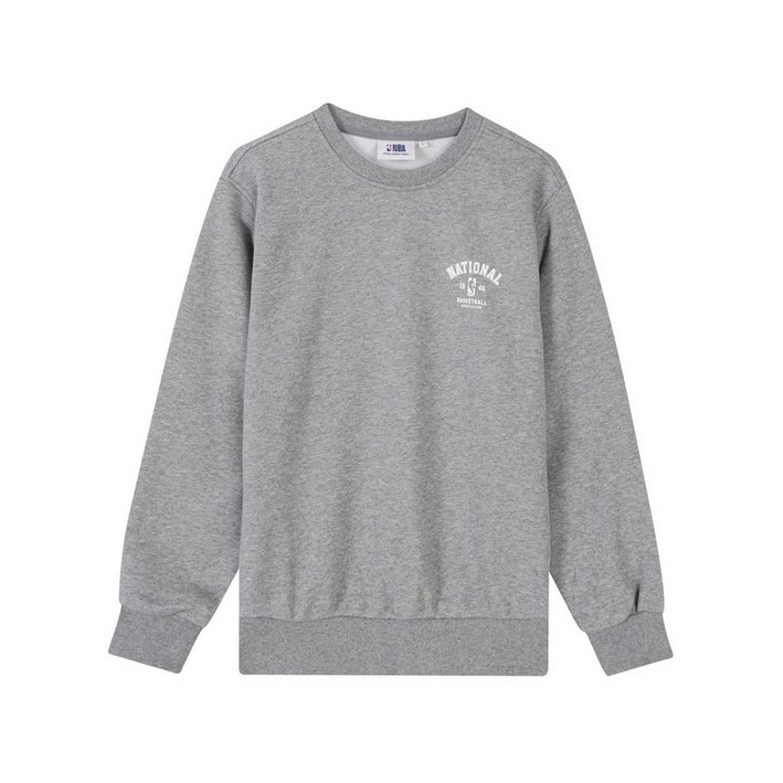 정품 NBA 공용티셔츠 스몰로고 맨투맨 N241TS955P 맨트맨 후드 캐쥬얼 데일리 일상용 운동용 런닝용 스타일리시 가벼운