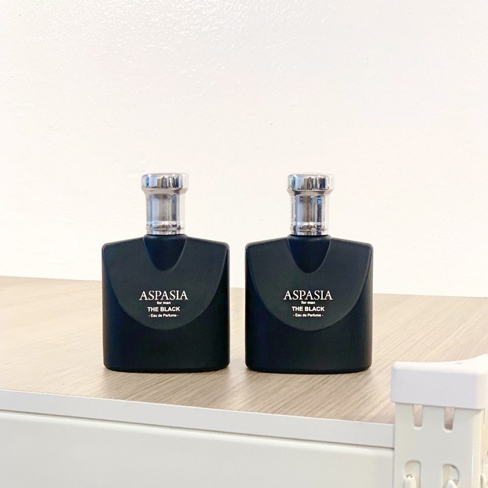 아스파시아 포맨 더 블랙 남성향수 50ml 2개 무료배송, 2개, 50ml 아스파시아 포맨 더 블랙 남성향수 50ml 2개 무료배송, 2개, 50ml