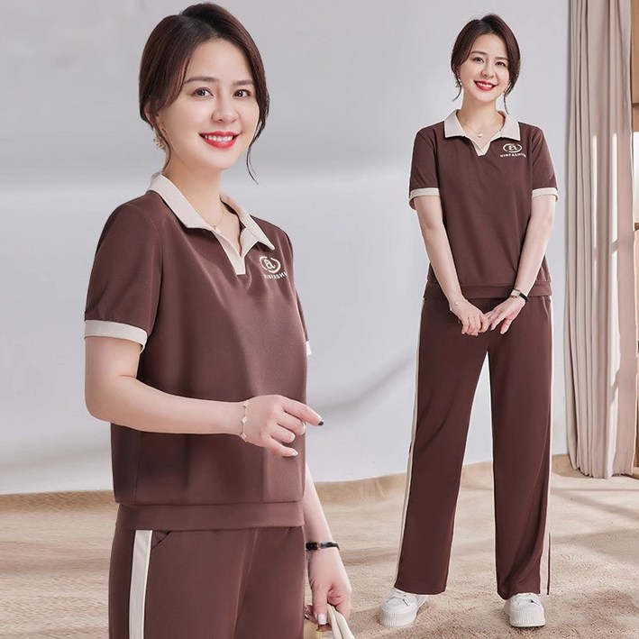 COSYEVNO 여성 캐주얼 세트 사계절 입을 수 있는 캐주얼 트레이닝복 세트 신상 여성복 스타일리시 슬림핏 슬림핏 zjynstz7