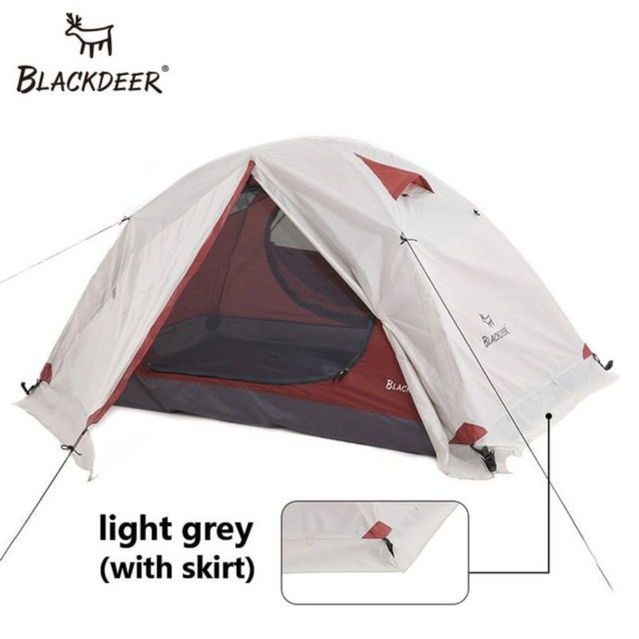 Blackdeer Archeos 2-3 인 배낭 텐트 야외 캠핑 4 시즌 겨울 스커트 더블 레이어 방수 하이킹 생존 6482841503