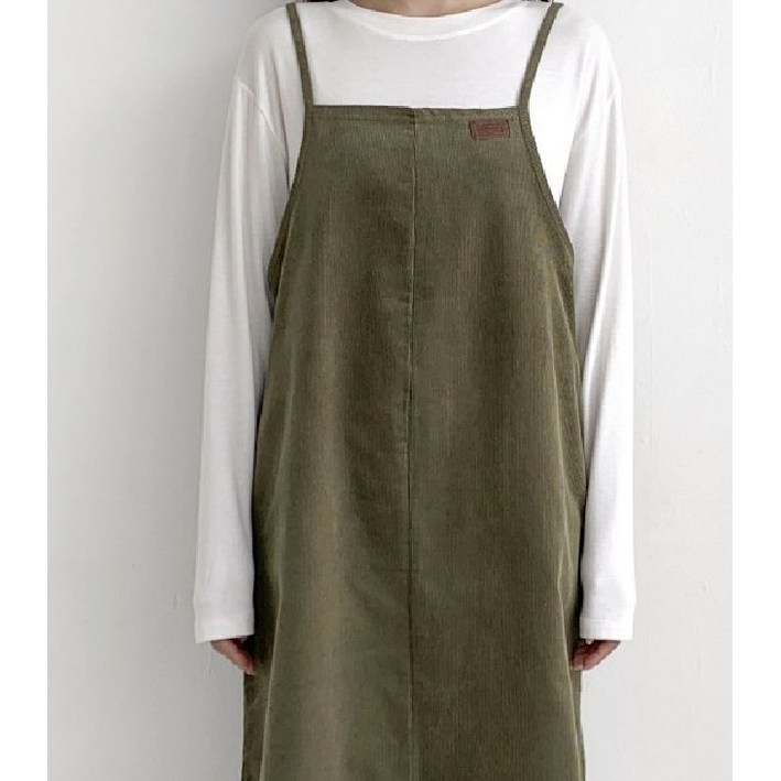 어깨끈 롱 여성 ST4080 나시 원피스