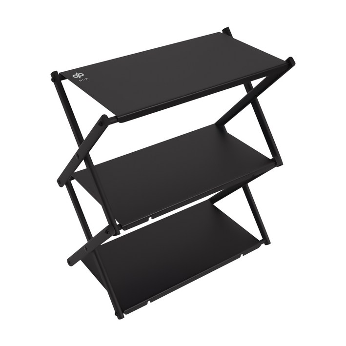 디프 다용도 캠핑선반 접이식 선반 폴딩 선반 감성 캠핑 3단선반 캠핑테이블