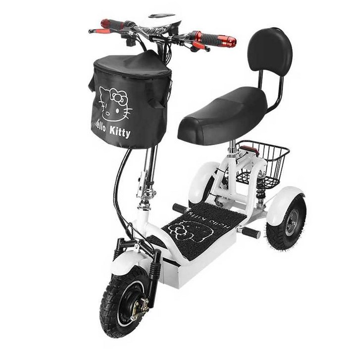 성인용 세발 전기자전거 접이식 12인승 12Ah 30km 36V